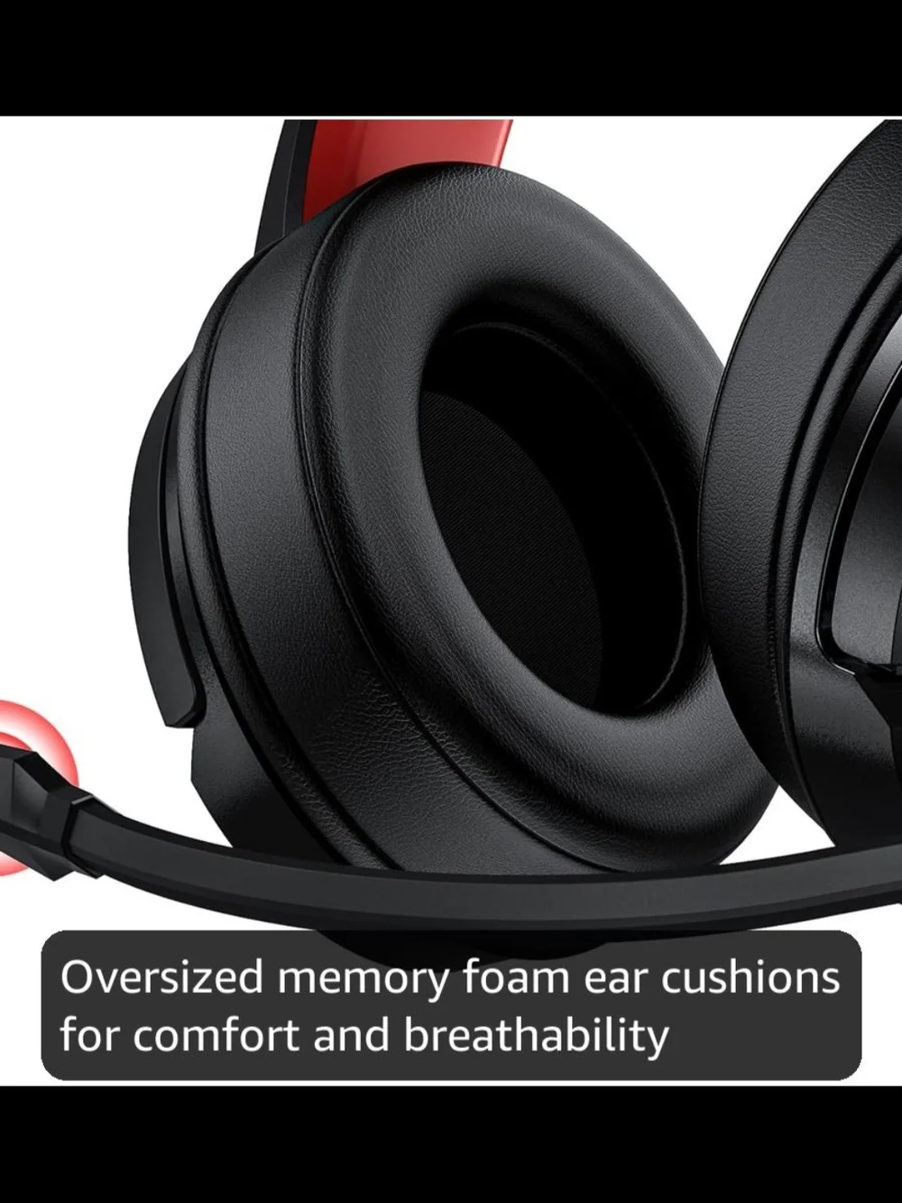 Acer Nitro Wireless Gaming Headset Black with Red Accents